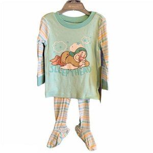 Disney Store Sleepy Sleepyhead Baby Pajamas 12-18M